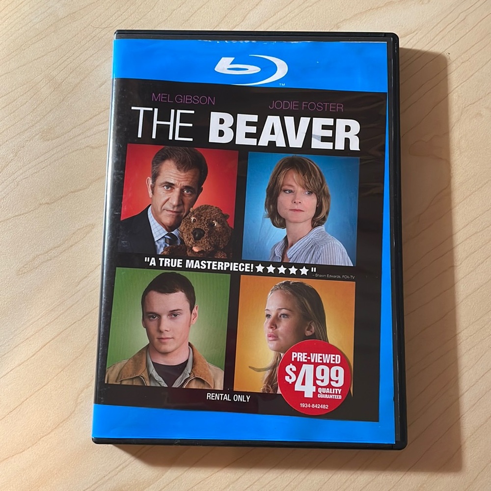 The Beaver (2011) Used Blu-ray from Blockbuster